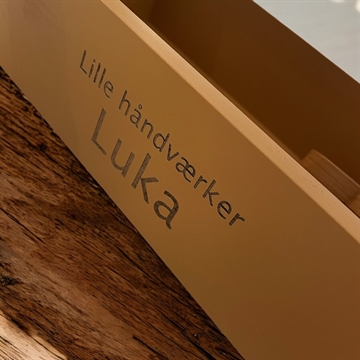 Værktøjskasse med navn, Flexa